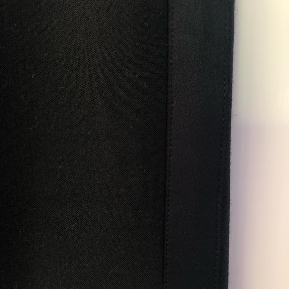 Theory ‘Treeca’ Wool Trousers with Tuxedo Stripe - Picture 4 of 5